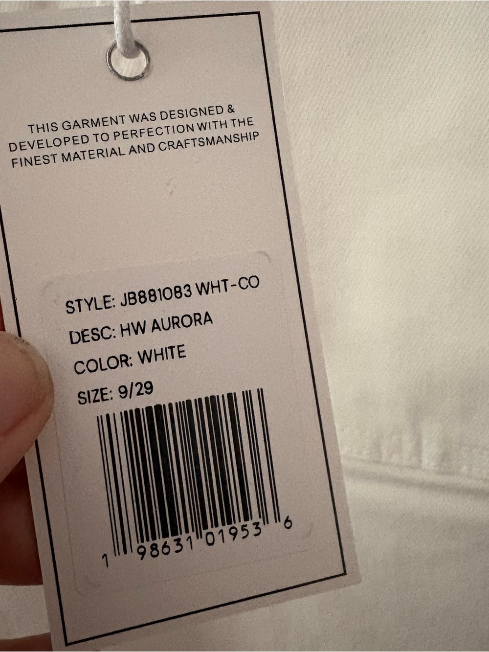 Judy Blue White Aurora Weekender Jeans 9/29 NWT - Picture 5 of 12